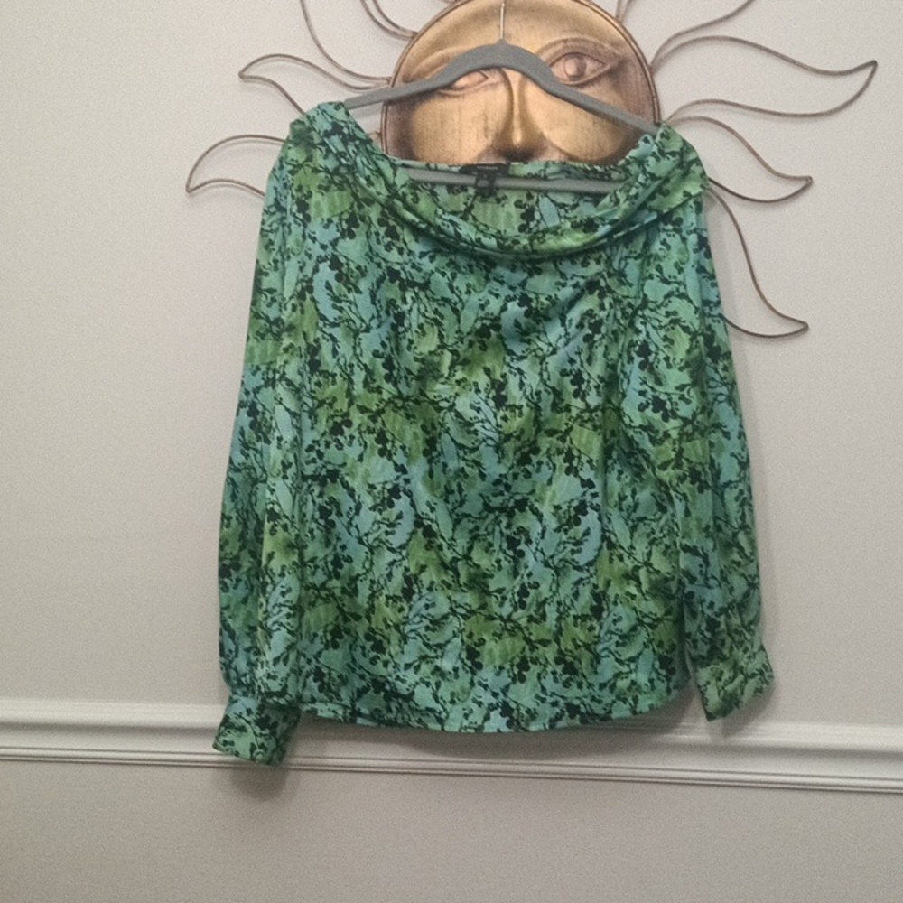 Halogen Green Blouse